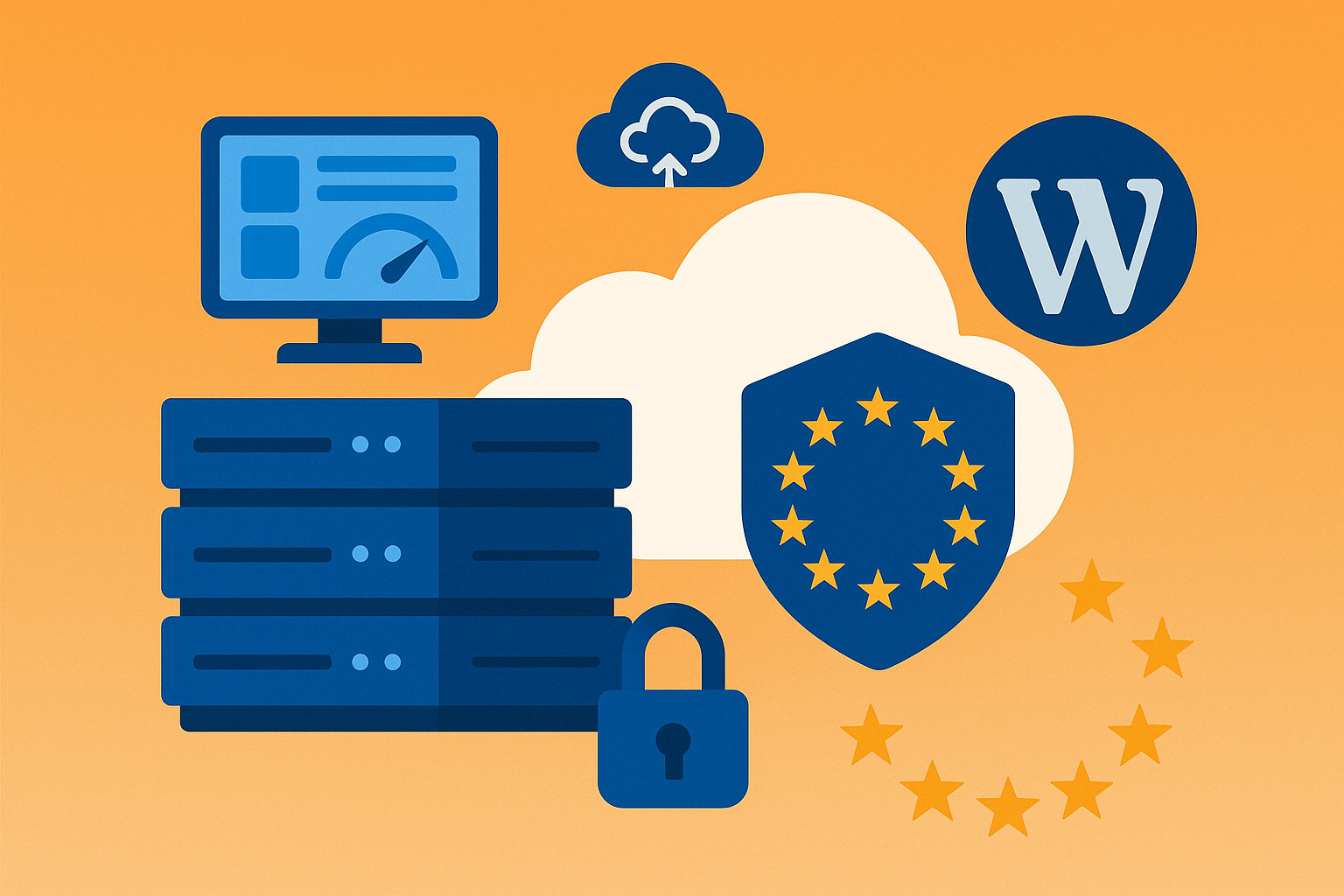 Auswahl europäischen WordPress-Hostings – Leistung und EU-Konformität